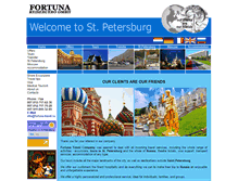 Tablet Screenshot of fortuna-travel.org